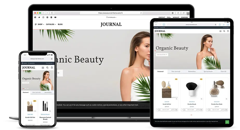 OpenCart Journal Türkçe Tema - 11