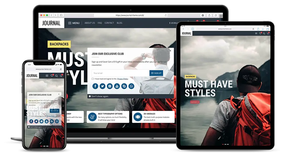 OpenCart Journal Türkçe Tema - 8